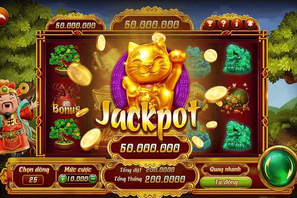 Trò chơi máy đánh bạc jackpot trên ứng dụng w88